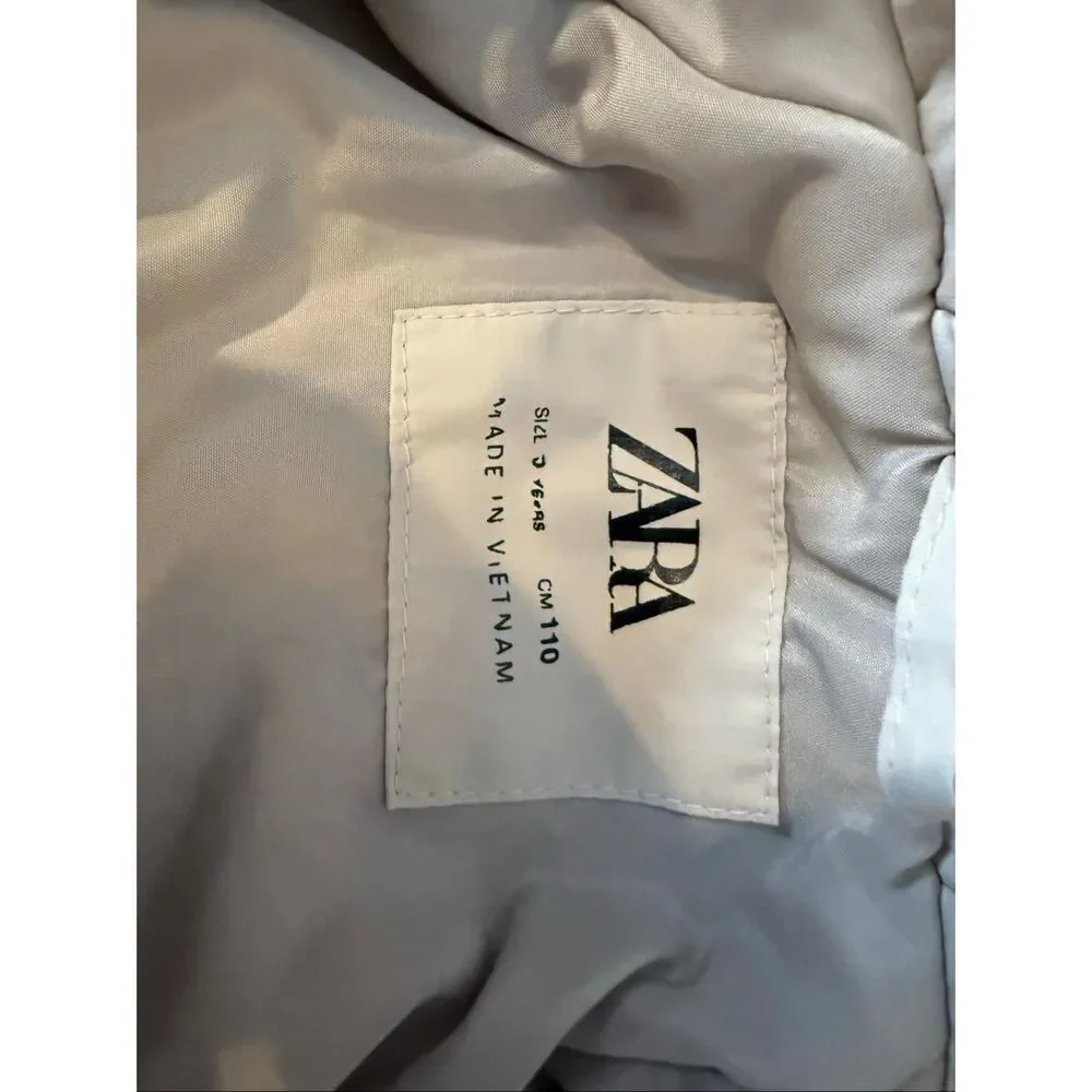 ZARA Lined Windbreaker Jacket